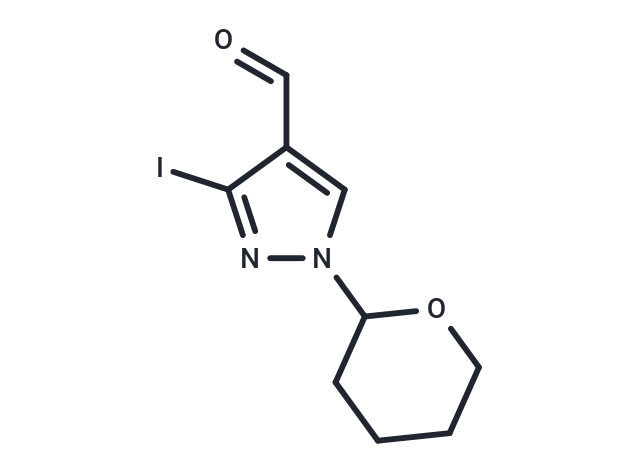 3-Iodo-1-tetrahydropyran-2-yl-pyrazole-4-carbaldehyde
