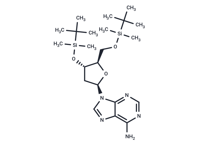 3′,5′-Bis-O-(tert-butyldimethylsilyl)-2′-deoxyadenosine