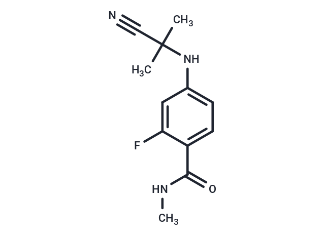 4-((2-Cyanopropan-2-yl)amino)-2-fluoro-N-methylbenzamide
