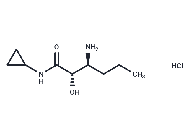 (2S,3S)-3-Amino-N-cyclopropyl-2-hydroxyhexanamide hydrochloride
