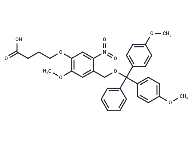 2'-OMe-4'-ODMT-5'-NO2 phenoxybutyric acid