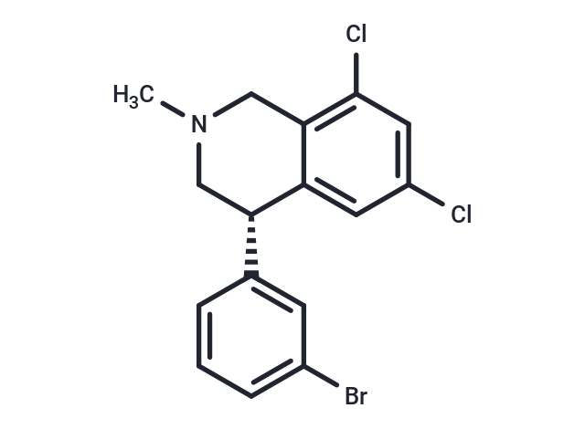 (S)-4-(3-Bromophenyl)-6,8-dichloro-2-methyl-1,2,3,4-tetrahydroisoquinoline