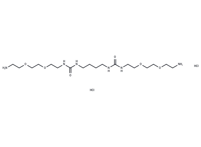 1,1'-(Butane-1,4-diyl)bis(3-(2-(2-(2-aminoethoxy)ethoxy)ethyl)urea) dihydrochloride