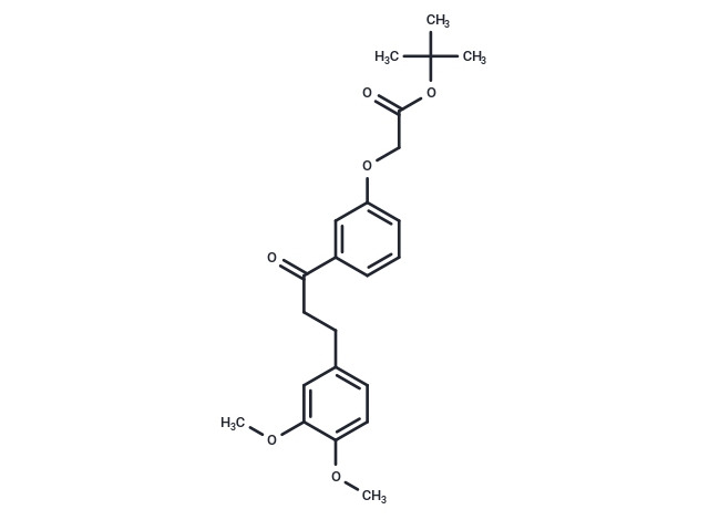tert-Butyl 2-{3-[3-(3,4-dimethoxyphenyl)propanoyl]phenoxy}acetate