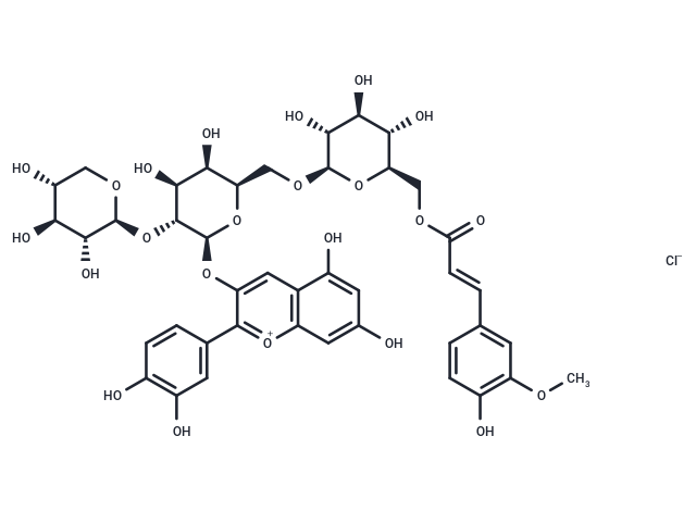 Cyanidin 3-xylosyl-(feruloyl-glucosyl)-galactoside