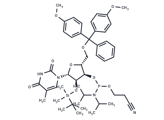 5'-O-DMTr-2'-O-TBDMS-5-Me-U-3'-CE Phosphoramidite