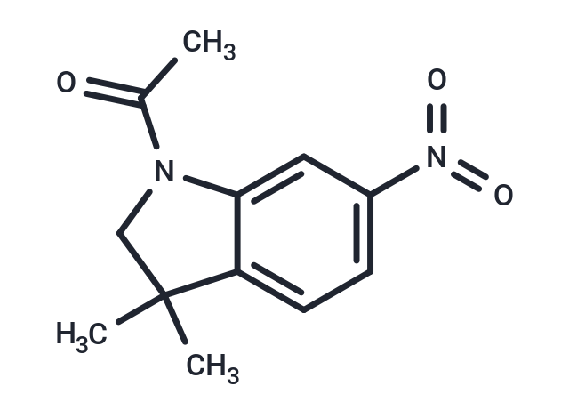 1-(3,3-Dimethyl-6-nitroindolin-1-yl)ethanone