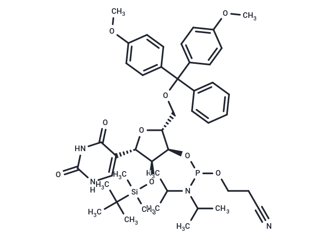 5'-O-DMTr-2'-O-TBDMS-pseudouridine-3'-CE phosphoramidite