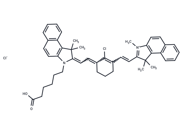 Meso-Cl cyanine 7.5 free acid chloride