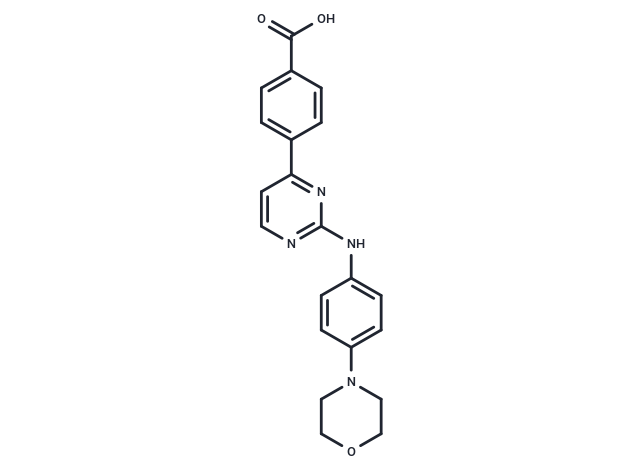 4-(2-(4-Morpholinophenylamino)pyrimidin-4-yl)benzoic acid