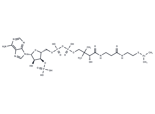 S-(Dimethylarsinite)-CoA