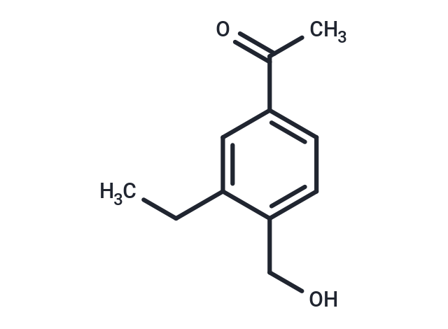 1-(3-Ethyl-4-(hydroxymethyl)phenyl)ethan-1-one