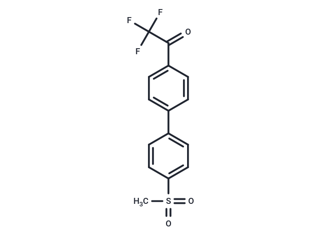 2,2,2-Trifluoro-1-(4'-(methylsulfonyl)-[1,1'-biphenyl]-4-yl)ethanone