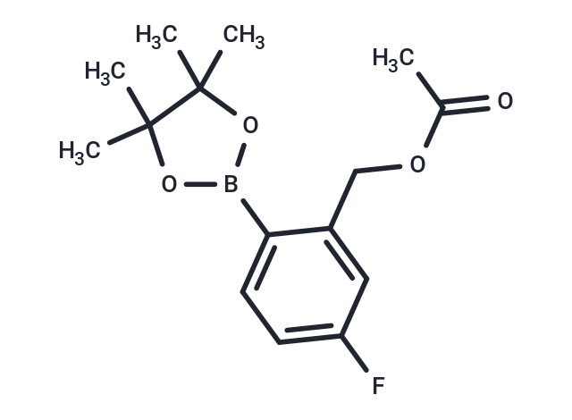 5-Fluoro-2-(4,4,5,5-tetramethyl-1,3,2-dioxaborolan-2-yl)benzyl acetate