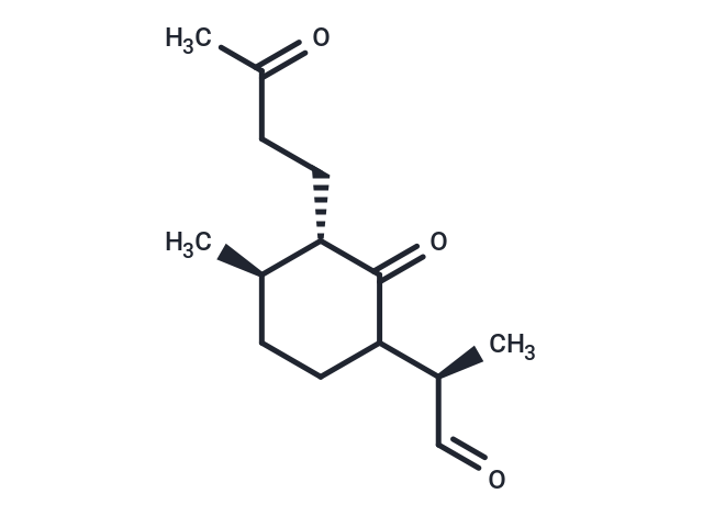 Dihydroartemisinin diketo aldehyde