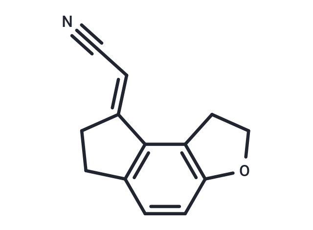 (E)-2-(6,7-Dihydro-1H-indeno[5,4-b]furan-8(2H)-ylidene)acetonitrile