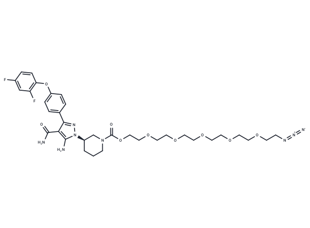 BTK ligand 11-alcohol-PEG6-azido