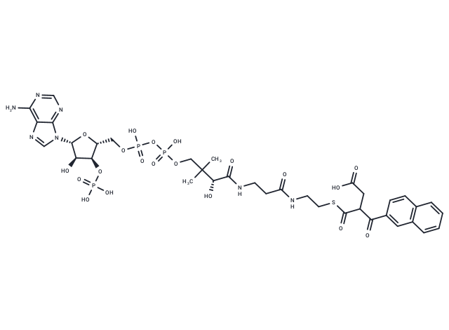 Naphthyl-2-oxomethyl-succinyl-CoA