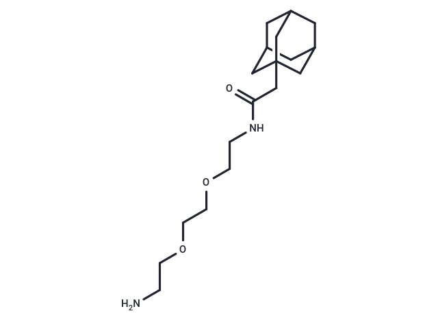 Adamantan-C-amide-PEG2-C2-amine