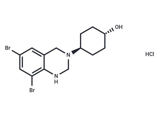trans-4-(6,8-Dibromo-1,2-dihydroquinazolin-3(4H)-yl)cyclohexanol hydrochloride