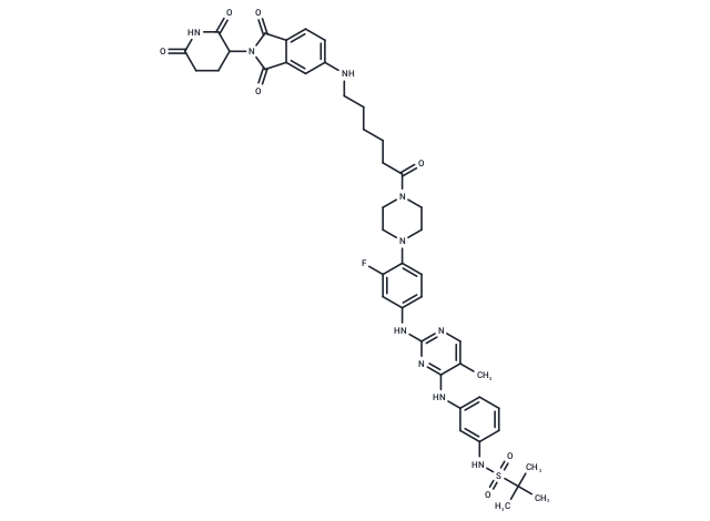 PROTAC FLT3/JAK2/BRD4 Degrader-1