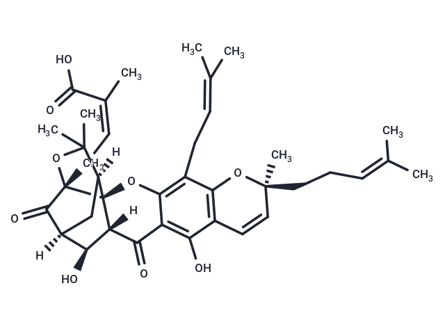 9R-10alpha-Hydroxyepigambogic acid
