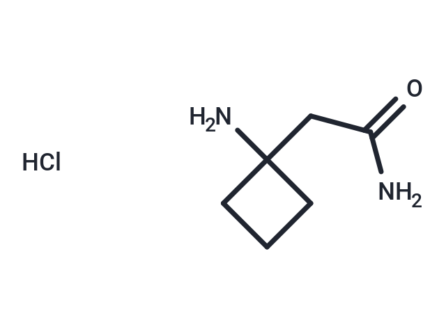 2-(1-aminocyclobutyl)acetamide hydrochloride
