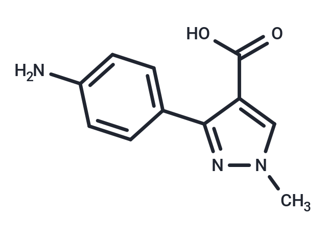 3-(4-aminophenyl)-1-methyl-1H-pyrazole-4-carboxylic acid