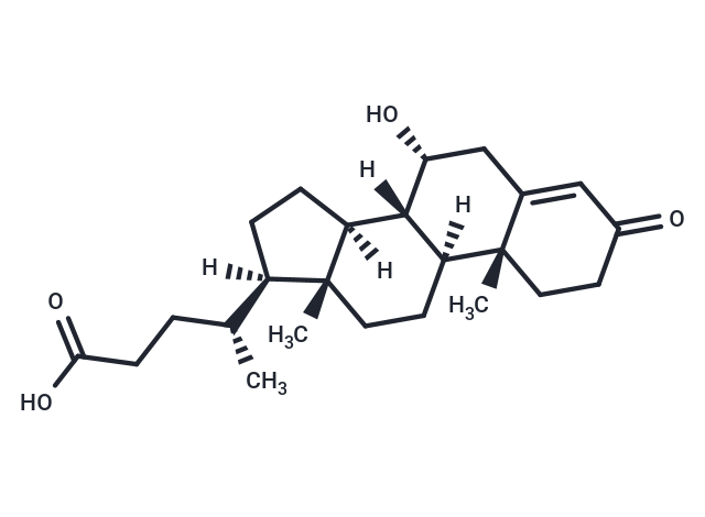 3-Oxo-7-hydroxychol-4-enoic acid