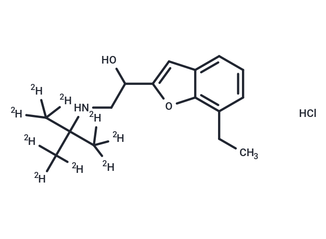 Bufuralol-d9 Hydrochloride