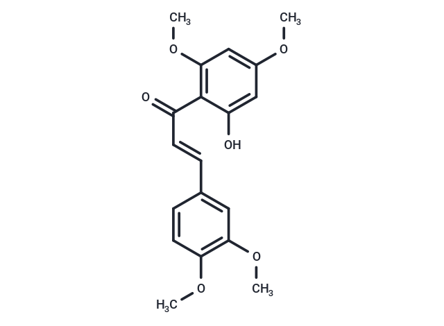 3-(3,4-Dimethoxyphenyl)-1-(2-hydroxy-4,6-dimethoxyphenyl)-2-propen-1-one