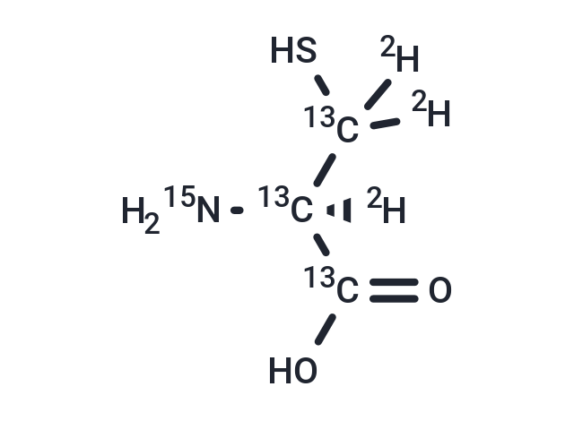 L-Cysteine-13C3,15N,d3