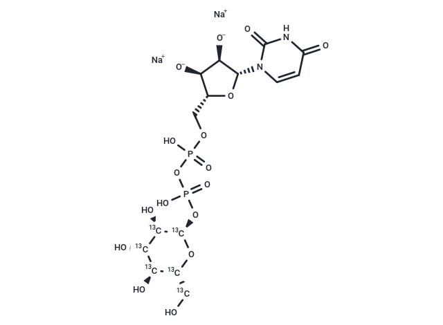 Uridine 5′-diphosphoglucose-13C6 disodium