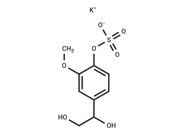 4-Hydroxy-3-methoxyphenylglycol sulfate potassium