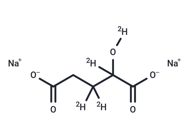 α-Hydroxyglutaric acid-d4 disodium
