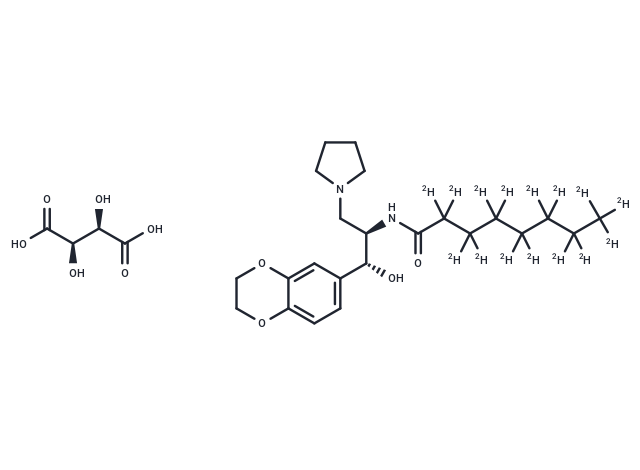 Eliglustat-d15 tartrate