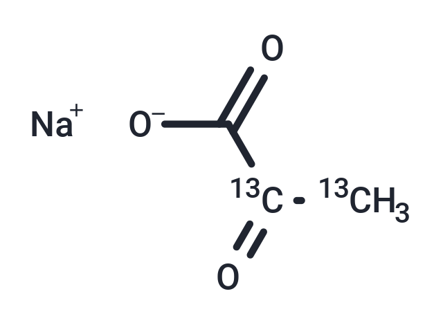 2-Oxopropanoate-13C5 sodium