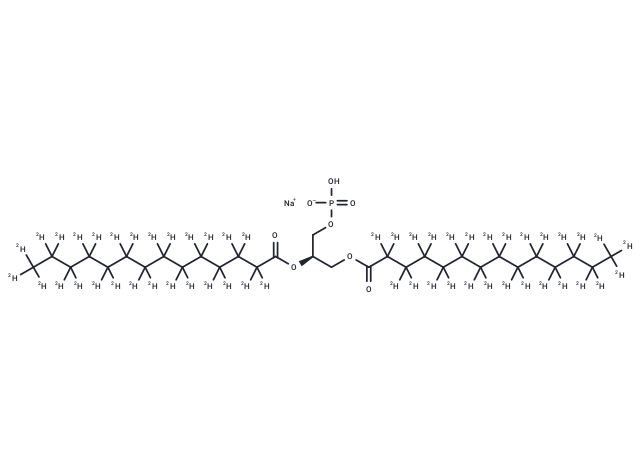 (R)-2,3-Bis(tetradecanoyloxy)propyl phosphate-d54 sodium