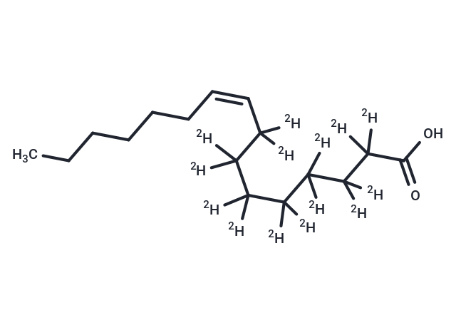 Palmitoleic acid-d14
