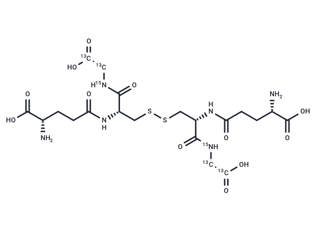 Glutathione oxidized-13C4,15N2