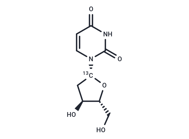 2'-Deoxyuridine-1′-13C