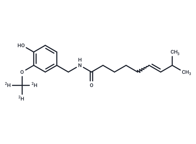 (E/Z)-Capsaicin-d3