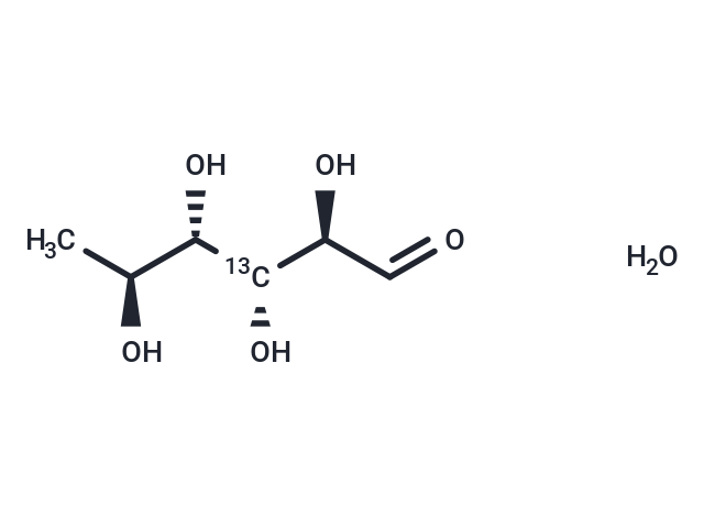 Rhamnose-13C-2 monohydrate