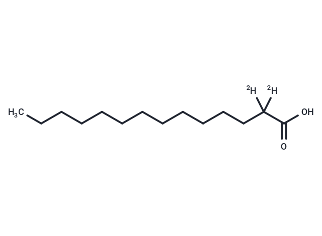 Myristic acid-d2