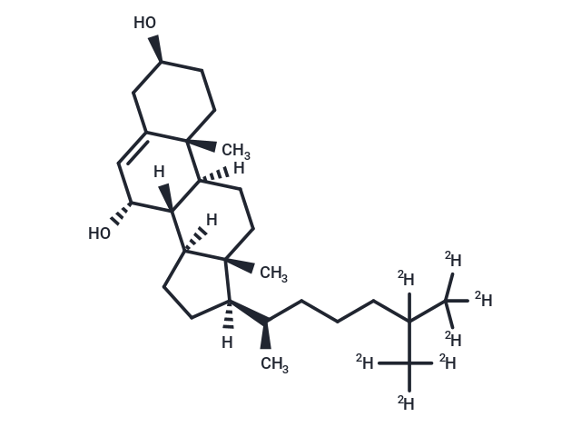 7α-Hydroxycholesterol-d7