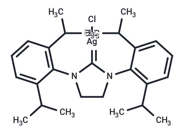 [1,3-Bis(2,6-diisopropylphenyl)imidazolidin-2-ylidene](chloro)silver