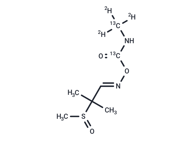 Aldicarb sulfoxide-[13C2,d3] (Standard)