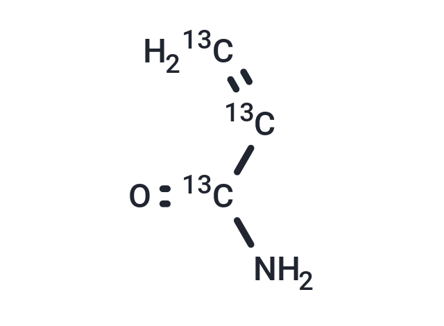 Acrylamide-1,2,3-13C3 (Standard)