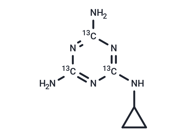 Cyromazine-13C3 (Standard)
