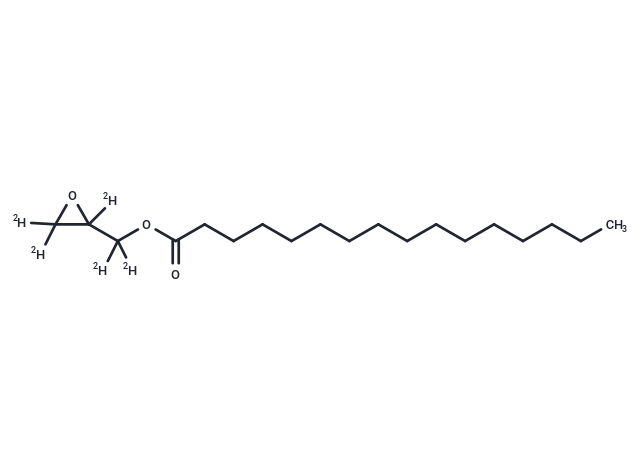 Palmitic acid glycidylester-D5 (Standard)